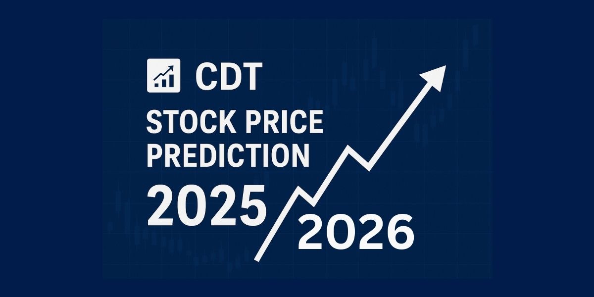 CDT Stock Price Prediction 2025–2026