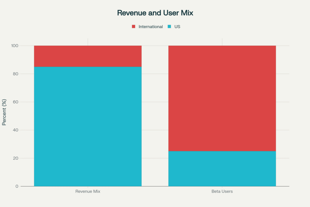 Cumulative revenue reported and target trajectory
